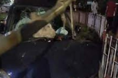 भिलाई टाउनशिप में पहियों की रफ्तार पर नहीं लग रही लगाम...शराबी कार चालक ने सेक्टर 8 चौक को तोड़ा...
