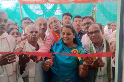 गैंदाटोला मे समस्त पदाधिकारीगण परिक्षेत्रिय...साहू सामुदायिक भवन का हुआ लोकार्पण....