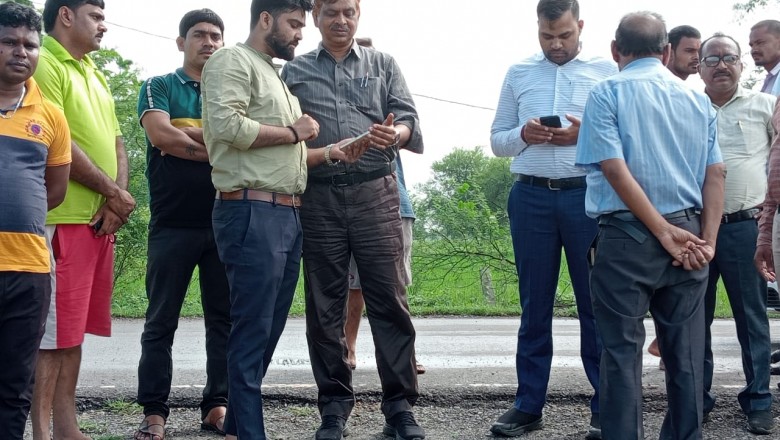 अपर कलेक्टर ने किया बाढ़ प्रभावित क्षेत्रों खाम्ही और नगपुरा का निरिक्षण....