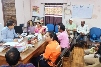 राज्य स्तरीय शालेय क्रीड़ा प्रतियोगिता का आयोजन 27 से 30 सितम्बर तक....जिला शिक्षा अधिकारी तैयारी के संबंध में ली बैठक...