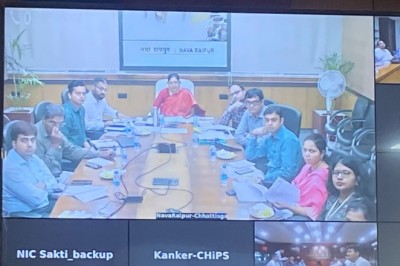 मुख्य निर्वाचन पदाधिकारी ने विडियो कॉन्फ्रेसिंग के जरिए दी निर्वाचन संबंधी जानकारी.....