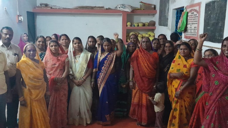 मां कर्मा भवन ग्राम भेड़ीकला मे भाजपा महिला मोर्चा की  बैठक सम्पन्न.....
