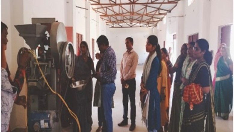 रीपा योजना से ग्रामीण युवक युवतियों को मिल रही स्वरोजगार का अवसर....