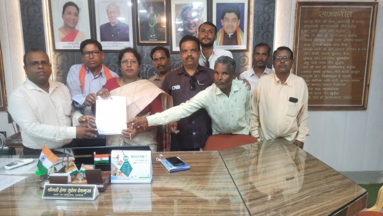 वार्डवासियों एवं किसानों की मांग पर कन्हारपुरी स्थित चारागाह की भूमि में निर्माण कार्य न करने दिये निर्देश.....