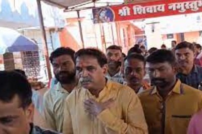 छत्तीसगढ़ विधानसभा चुनाव 2023: भाजपा नेता राजेश मूणत ने हटकेश्वर नाथ का दर्शन....कर की प्रचार अभियान की शुरुआत....