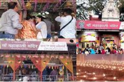 शारदीय नवरात्रि का दूसरा दिन : आज माता के ब्रह्मचारिणी स्वरूप की पूजा.....ज्योति से जगमगाए देवी मंदिर....