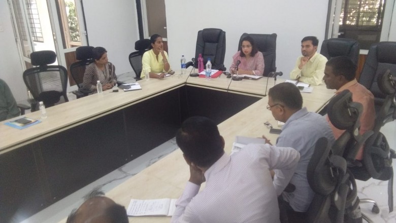 आरओ सुरुचि सिंह ने ली बेमेतरा वि.स.के निर्वाचन मास्टर ट्रेनर्स की बैठक.....