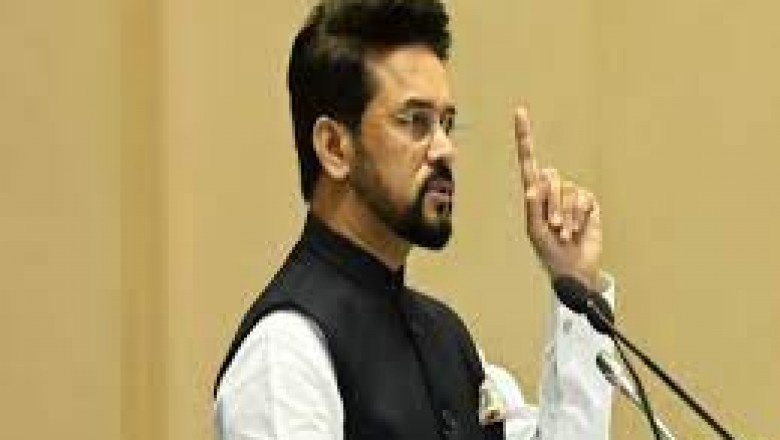 अनुराग ठाकुर ने कांग्रेस को घेरा.....केंद्रीय मंत्री ने छत्तीसगढ़ सरकार को बताया देश में सबसे भ्रष्ट.....