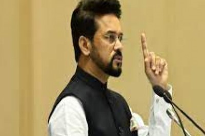 अनुराग ठाकुर ने कांग्रेस को घेरा.....केंद्रीय मंत्री ने छत्तीसगढ़ सरकार को बताया देश में सबसे भ्रष्ट.....
