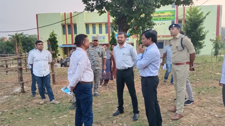 जनरल ऑब्जर्व शकील अहमद....पुलिस ऑब्जर्वर विनोद कुमार एवं व्यय आब्जर्वर विगनेश सक्थीवेल ने स्ट्रांग रूम का किया निरीक्षण.....