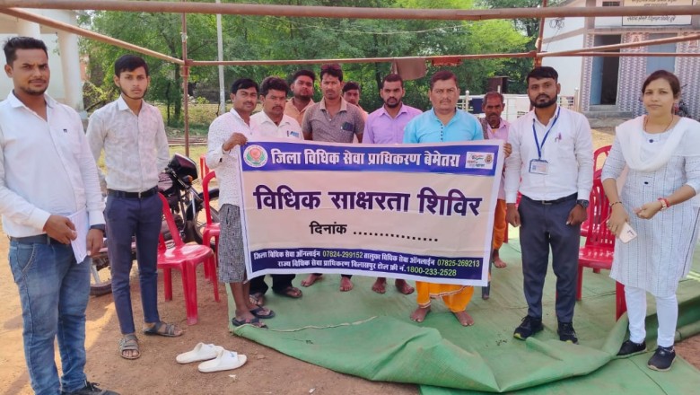 नवरात्रि के अवसर पर दुर्गा पंडाल व मंदिरों में विधिक जागरूकता शिविर का आयोजन.....