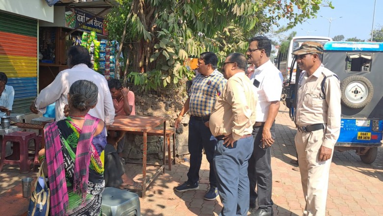 आयुक्त की मौजूदगी में टीम अमला ने 28 जगहों से हटवाया सड़क किनारे से अतिक्रमण....दोबारा अतिक्रमण करने पर कार्यवाही की दी चेतावनी....