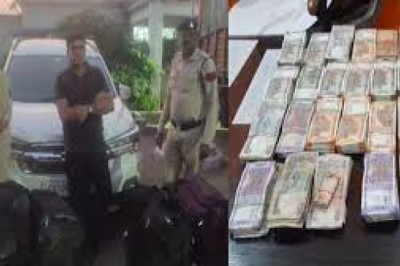 चेकिंग के दौरान बड़ी कामयाबी.....अलग-अलग जगहों से भारी मात्रा में कपड़े और लाखों रुपये कैश जब्त.....