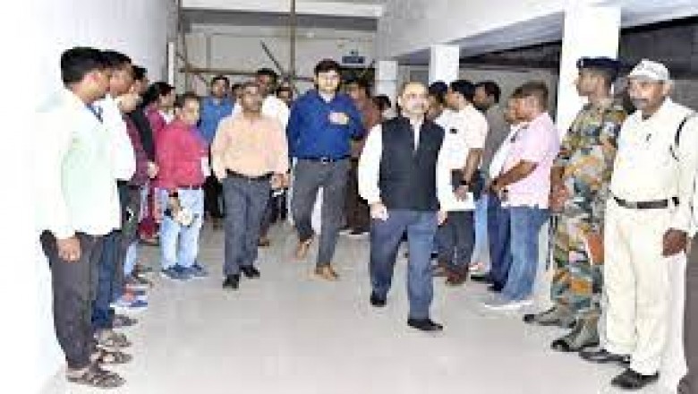 सामान्य प्रेक्षक और पुलिस प्रेक्षक ने किया स्ट्रॉन्ग रूम और मतगणना स्थल का निरीक्षण.....