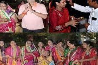 रायपुर में नेताओं ने पत्नी संग मनाया करवा चौथ.....बृजमोहन अग्रवाल ने सुनाया किस्सा....