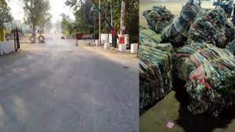 SST टीम द्वारा जिले में चेकिंग के दौरान जब्त किए 3 लाख से ज्यादा नगद.....400 कंबल भी बरामद.....