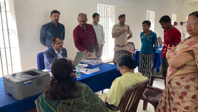 केन्द्रीय जेल दुर्ग में वर्ष 2023 के द्वितीय राज्य स्तरीय वृहद जेल लोक अदालत का आयोजन....