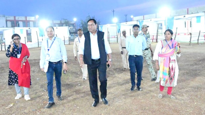 कलेक्टर एवं जिला निर्वाचन अधिकारी ने डोंगरगांव एवं खुज्जी विधानसभा के स्ट्रांग रूम का किया निरीक्षण....