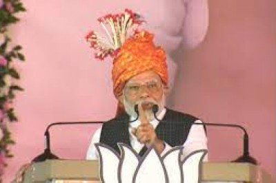 नरेंद्र मोदी ने सूरजपुर में भरी हुंकार .....कहा- छत्तीसगढ़ को भाजपा ने बनाया है....