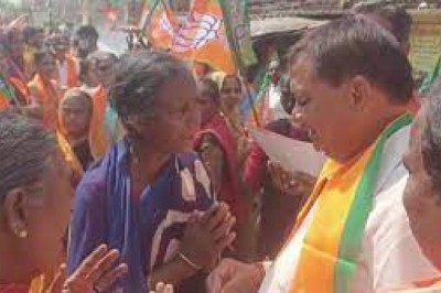 भाजपा प्रत्याशी का विरोध : प्रचार के दौरान महिलाओं ने जमकर सुनाई खरी खोटी....