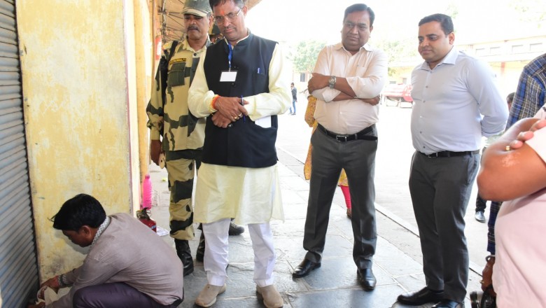 विधानसभा निर्वाचन 2023.....स्ट्रांग रूम किया गया सील....स्ट्रांग रूम की कड़ी सुरक्षा के लिए सुरक्षा बल तैनात....3 दिसम्बर को होगी मतगणना.....