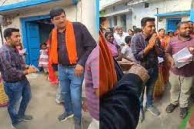 BJP प्रत्याशी का प्रचार कर रहे डॉक्टर के खिलाफ शिकायत.....कांग्रेस प्रत्याशी ने की कठोर कार्रवाई की मांग....