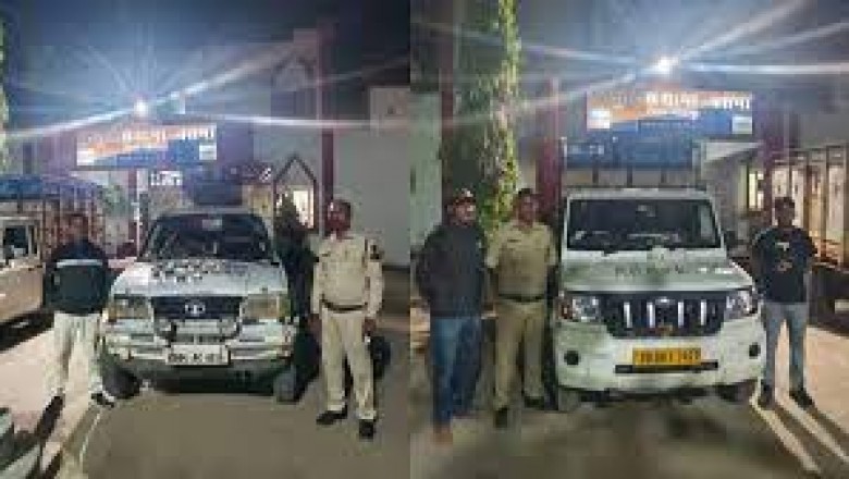 4 युवक गिरफ्तार....चुनाव के पहले 2 अलग-अलग गाड़ियों से भारी मात्रा में कैश बरामद.....