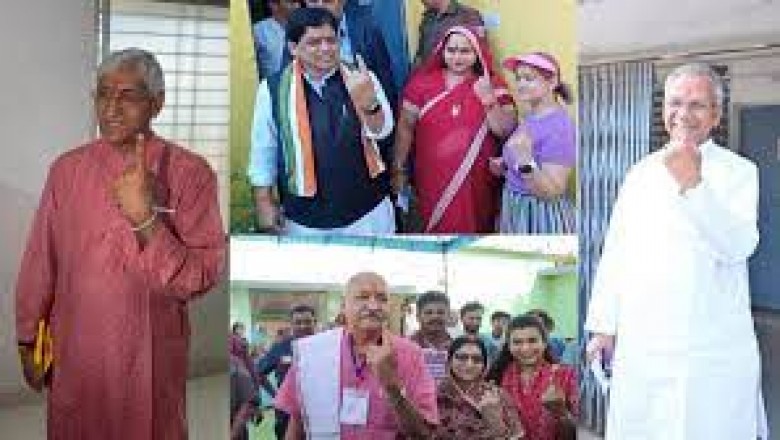 डिप्टी सीएम और मंत्रियों ने किया मतदान.....कांग्रेस को मिलेगी लीड.....
