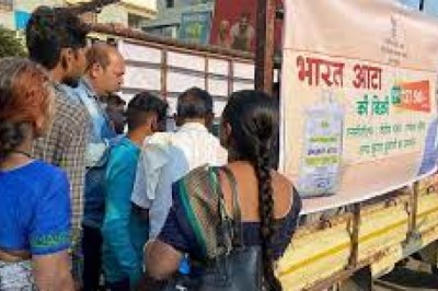 रायपुर में भी शुरू हुई भारत आटा की बिक्री....