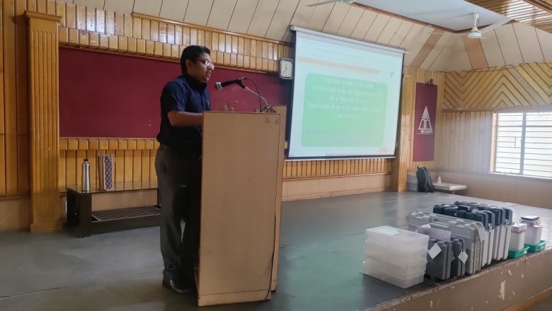 बी.आई.टी. दुर्ग के सभाकक्ष में मास्टर ट्रेनर्स का हुआ प्रशिक्षण.....