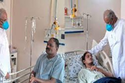 मुख्यमंत्री के सुरक्षा प्रभारी और पीसीसी संचार विभाग अध्यक्ष के बेटे अस्पताल में भर्ती.....