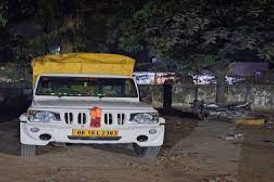 ओड़िशा से छत्तीसगढ़ में धान की अवैध तस्करी.....25 क्विंटल धान जब्त....