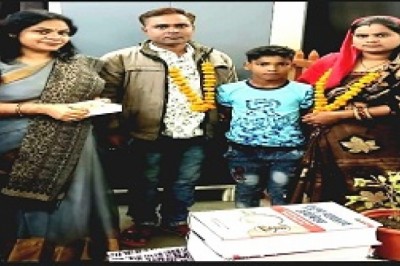 *नेशनल लोक अदालत में कुटुम्ब न्यायालय बेमेतरा में तीन परिवार हुये एक*