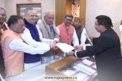 पूर्व मुख्यमंत्री डॉ. रमन सिंह ने नामांकन भरने के बाद दिया बयान