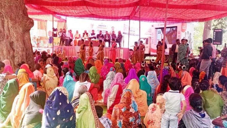 कार्यक्रम में विकसित भारत संकल्प योजना के केन्द्रीय नोडल भारत शासन श्री सर्वेश्वर मांझी हुए शामिल