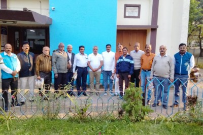 बीएसपी सोसाइटी सेक्टर-6 ने रिटायर कर्मियों को दी ससम्मान विदाई