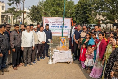 अटल विहार कालोनी सहित नंदई, काली माई मंदिर के पास ब्राम्हण पारा व रानीसागर चौपाटी के पास चला स्वच्छता अभियान
