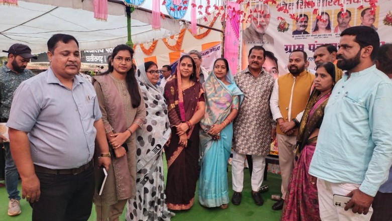 ग्राम पतोरा मे आज विकसित भारत संकल्प यात्रा का कार्यक्रम आयोजित
