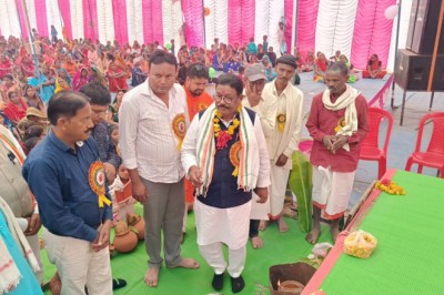 भगवान श्री रामचंद्र जी का जीवन चरित्र हम सबके लिए प्रेरणादाई : भोलाराम साहू