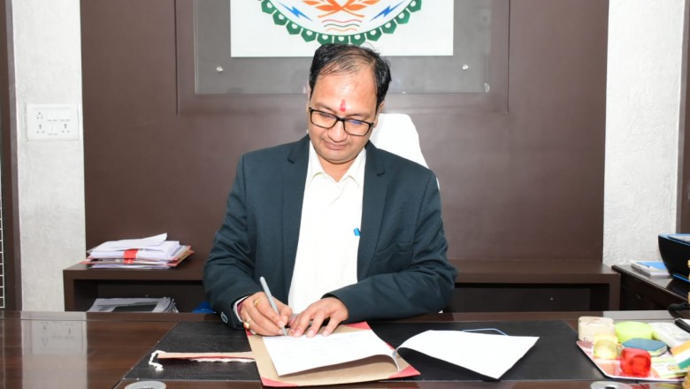 जिले के नवपदस्थ कलेक्टर  संजय अग्रवाल ने किया कार्यभार ग्रहण