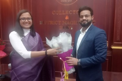 नव पदस्थ कलेक्टर ऋचा प्रकाश चौधरी ने पदभार ग्रहण किया
