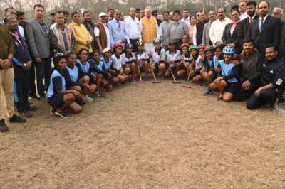 17वीं पुरूष और 13वीं महिला फेडरेंशन कप नेशनल सायकल पोलो चौम्पियनशिप 2023-2024 भिलाई में संपन्न