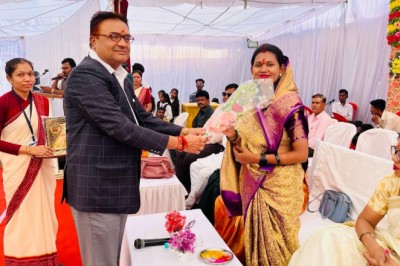 *सरस्वती शिशु विद्या मंदिर  में वार्षिक उत्सव हर्षोल्लास के साथ मनाया