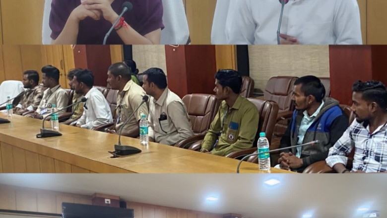 कलेक्टर श्री शर्मा ने ली ज़िला ट्रक चालक संघ के प्रतिनिधियों की बैठक -हिट एंड रन कानून के नए प्रावधानों के संबंध में फैलाई जा रही अफवाहों से बचने की अपील की