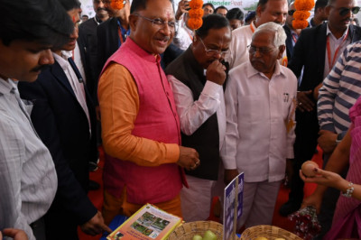 दुर्ग जिले के खपरी में आयोजित दो दिवसीय कार्यक्रम में शामिल हुए मुख्यमंत्री