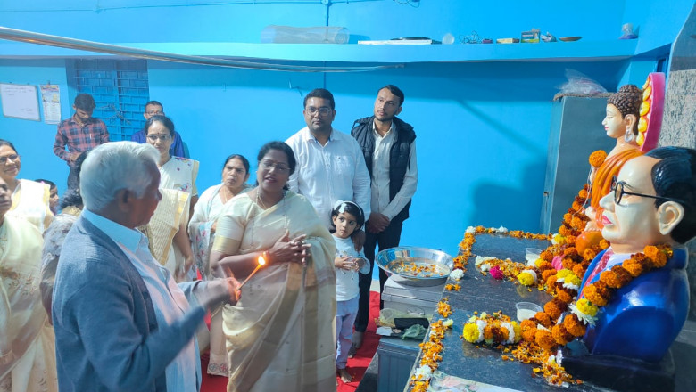 लखोली राहुल नगर में डॉ. आम्बेडकर सांस्कृतिक भवन का महापौर ने किया लोकार्पण
