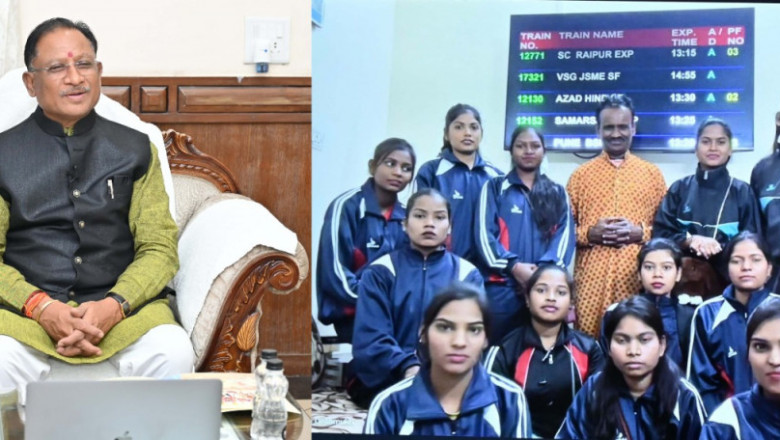 मुख्यमंत्री विष्णु देव साय ने नई दिल्ली रवाना हो  रही झांकी टीम से की चर्चा, दी शुभकामनाएं