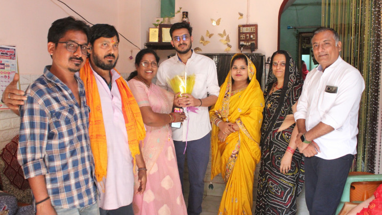 स्यंभूनाथ त्रिपाठी ने प्रथम प्रयास में यू.पी.एस.सी. क्लीयर कर संस्कारधानी को किया गौरवान्वित महापौर ने दी बधाई