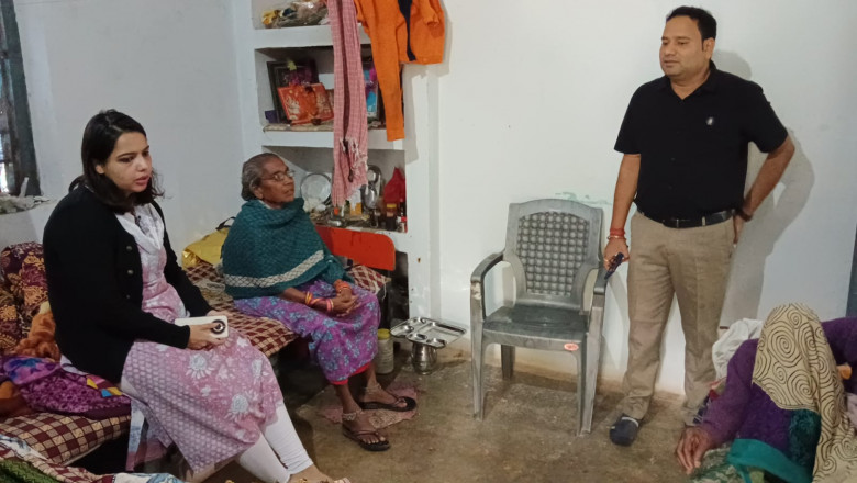 एसडीएम बेमेतरा सुरुचि सिंह ने किया वृद्धाश्रम का निरीक्षण
