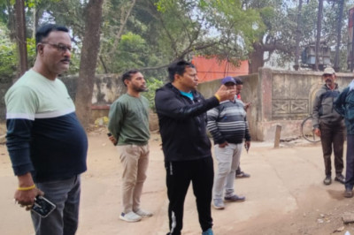 आयुक्त ने किया वार्डो में सफाई व्यवस्था का आकस्मिक निरीक्षण